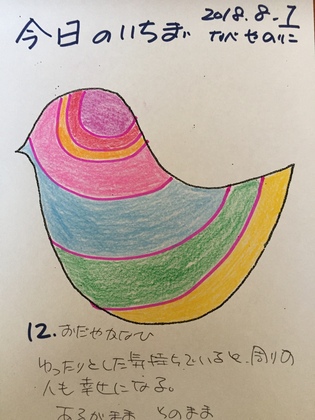 kanaiプレートアート今日のいちまい　5日目