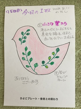 kanaiプレートアート、今日は15日目