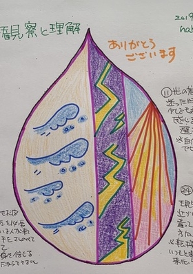 今日のメッセージは「観察と理解」から